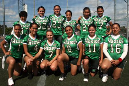 DGDU - México ganó su tercer mundial de flag football femenil